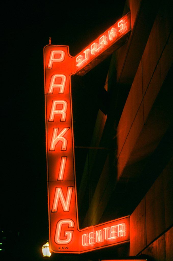 Starks Parking Sign