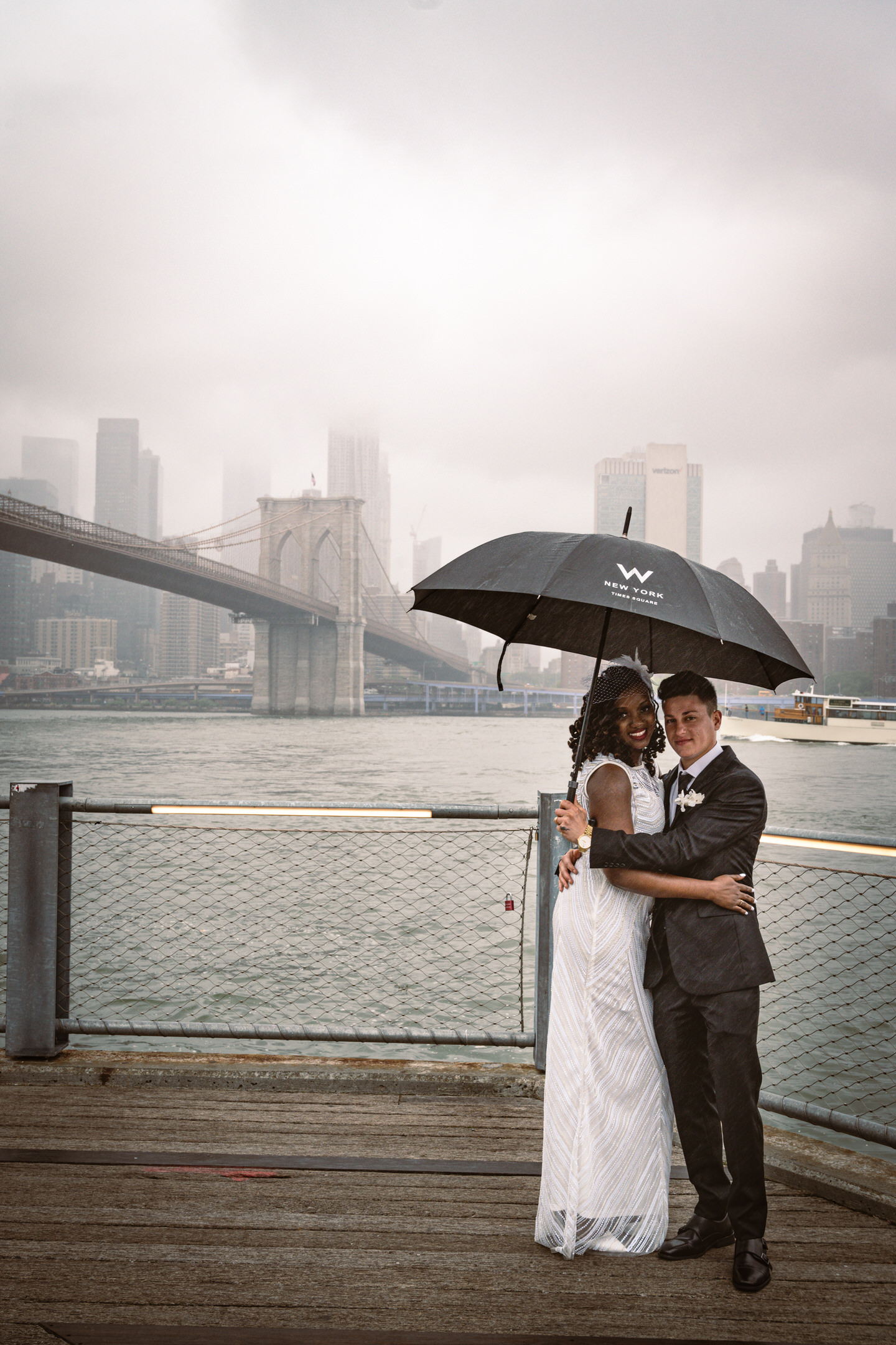 NYC Wedding Couple